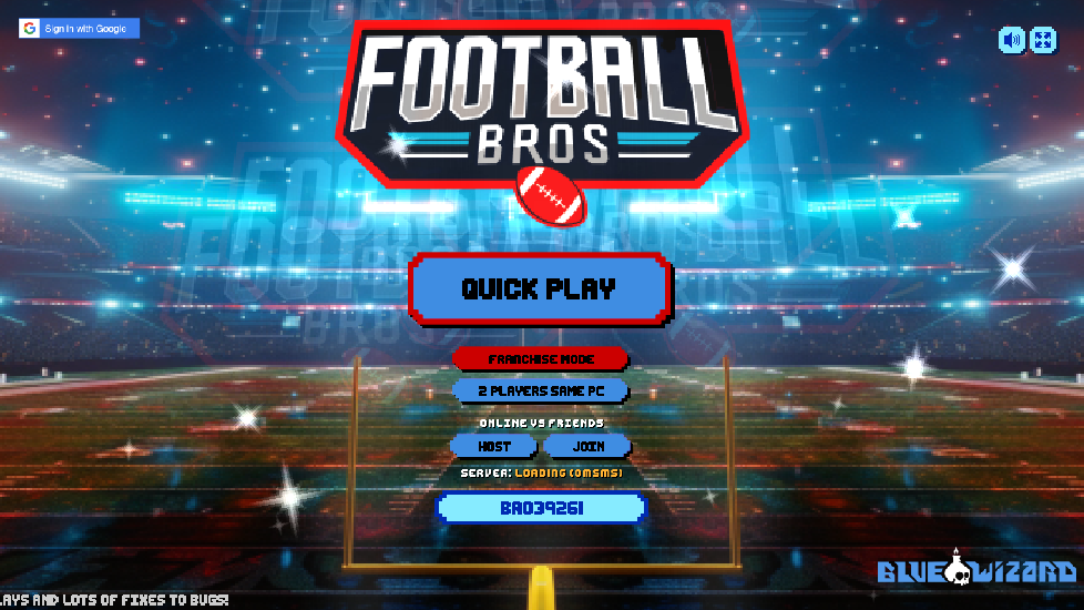 Screenshot of Football Bros available on Infinite Chef Online