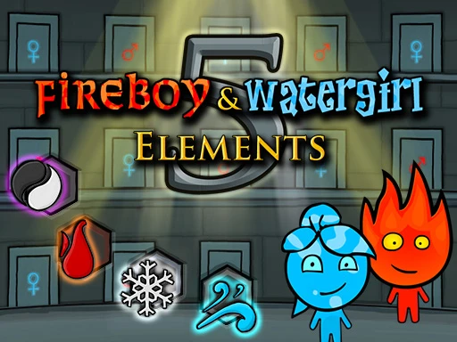 Screenshot of Fireboy Watergirl Elements available on Infinite Chef Online