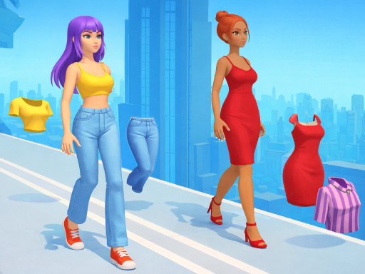Screenshot of Fashion Battle Queen available on Infinite Chef Online