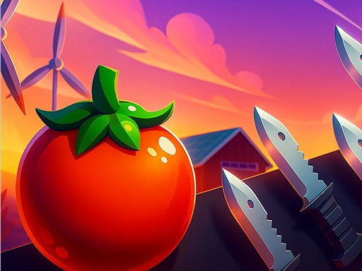 Screenshot of Runner Tomato: Hyper Casual available on Infinite Chef Online
