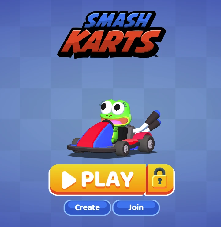 Screenshot of Smash Karts available on Infinite Chef Online