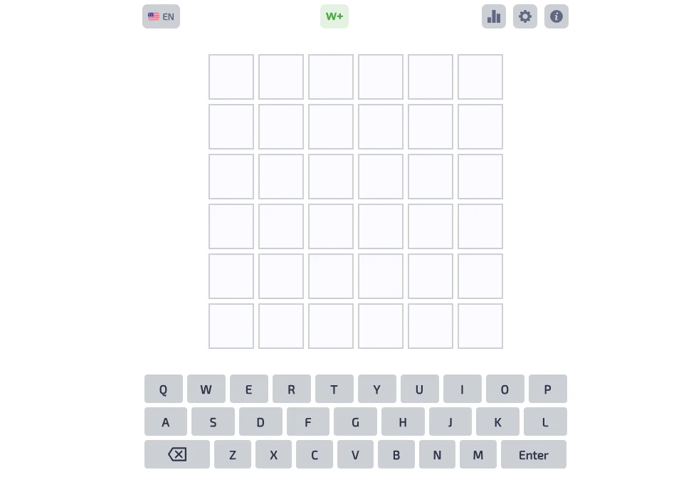 Screenshot of Wordle2 available on Infinite Chef Online